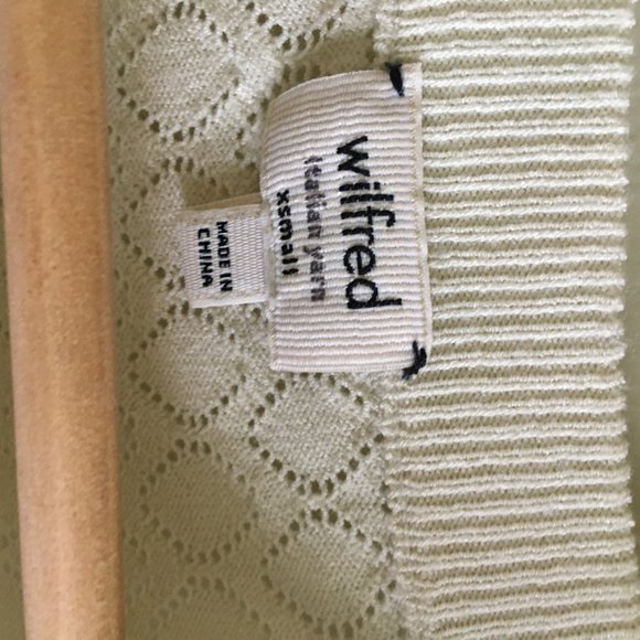 Wilfred tunic italian yarn long sleeve mini dress - Picture 3 of 5